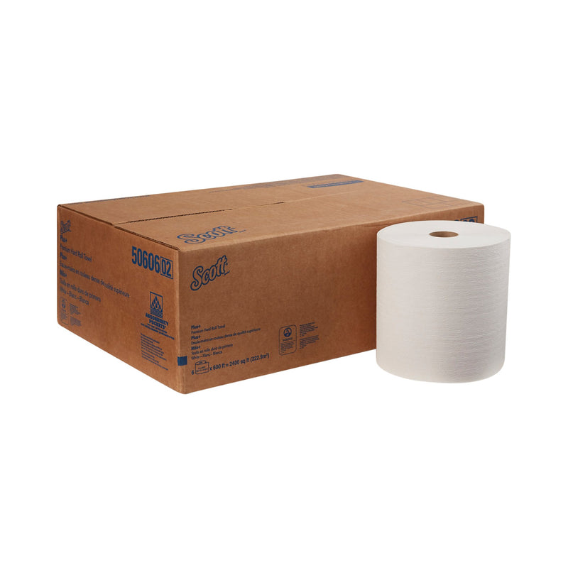 Scott® Essential White Paper Towel, 8 Inch x 600 Foot