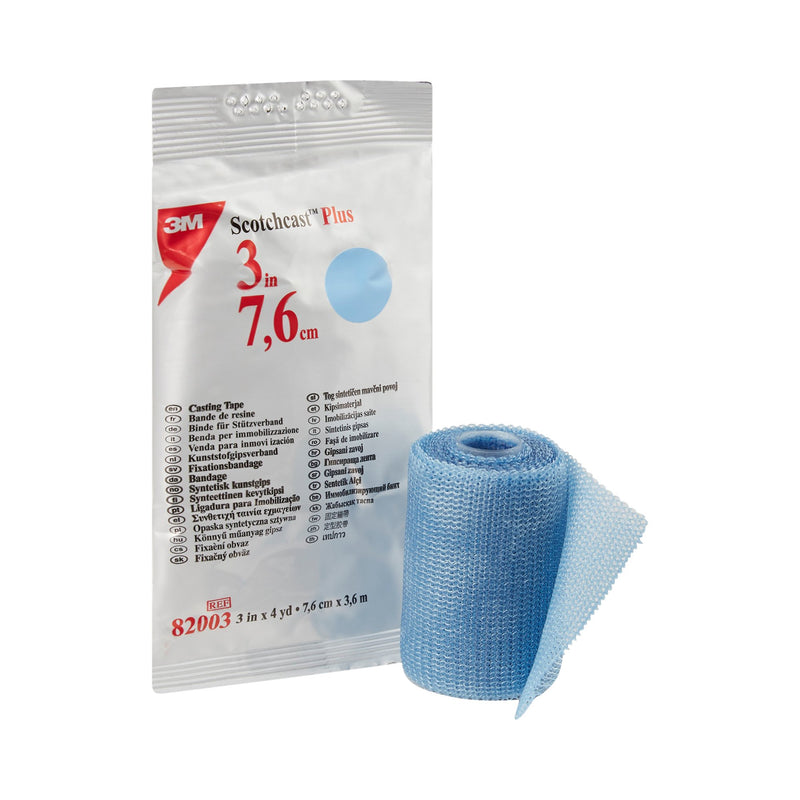 3M™ Scotchcast™ Plus Light Blue Cast Tape, 3 Inch x 12 Foot