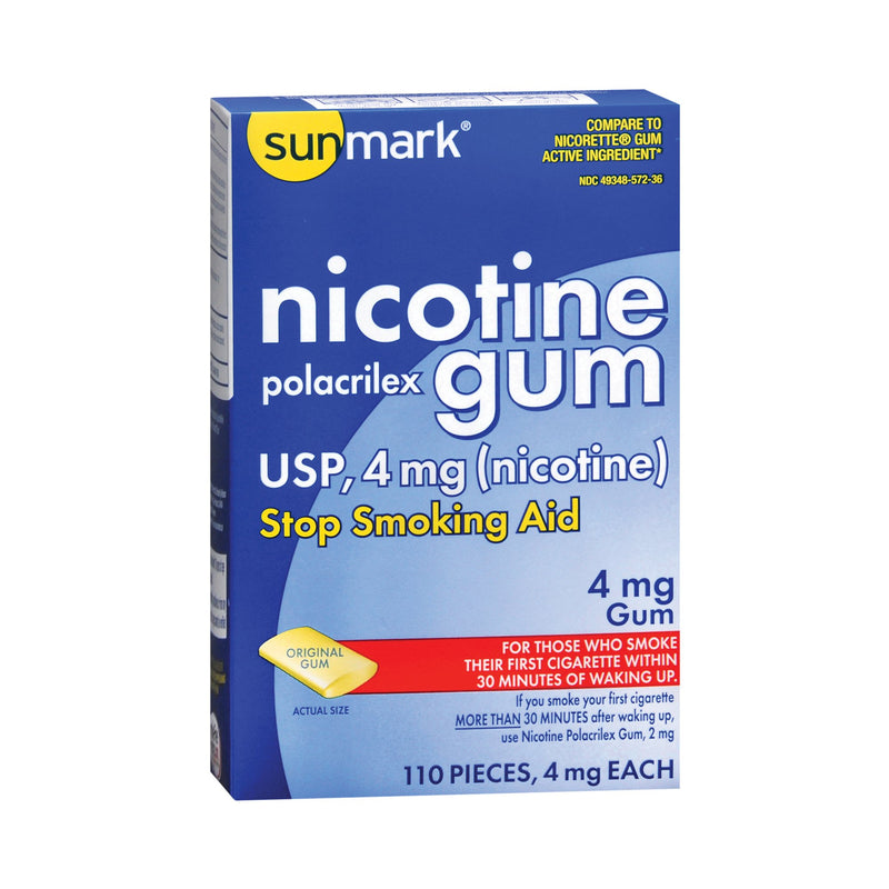 sunmark® 4 mg Nicotine Polacrilex Stop Smoking Aid