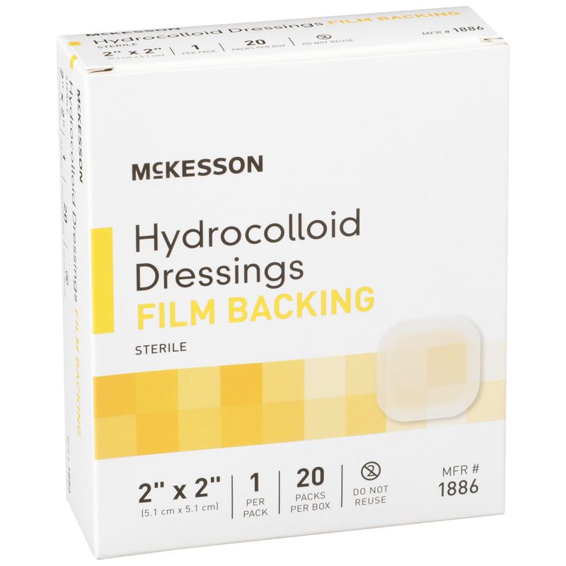 McKesson Hydrocolloid Dressing, 2 x 2 Inch