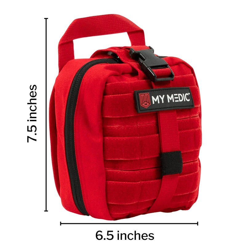 My Medic MYFAK Pro First Aid Kit, Trauma & Medical Supplies for Survival - Red