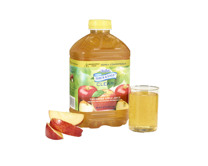 Thick & Easy® Honey Consistency Apple Thickened Beverage, 46 oz. Bottle
