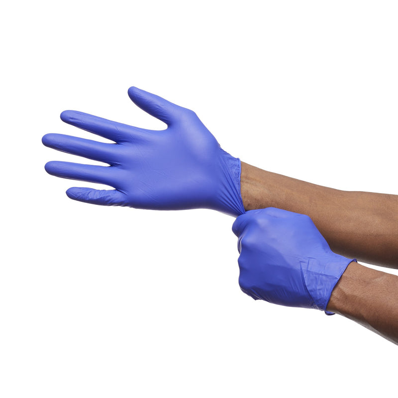 McKesson Confiderm® 3.0 Nitrile Exam Glove, Extra Large, Blue