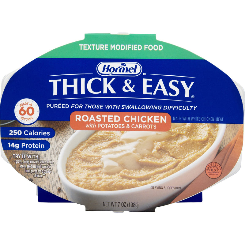 Thick & Easy® Ready to Use Purées Roasted Chicken with Potatoes and Carrots Purée, 7 oz. Tray