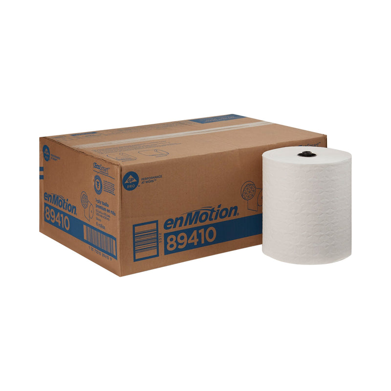 enMotion® White Premium Touchless Paper Towel, 8-1/5 Inch x 425 Foot