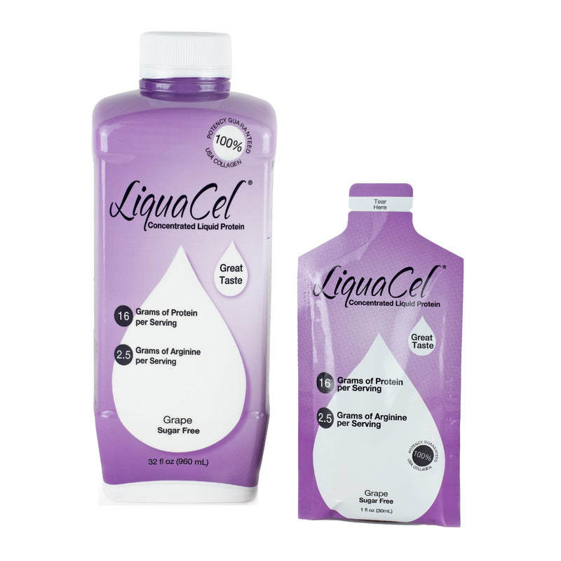 LiquaCel™ Grape Oral Protein Supplement, 32 oz. Bottle