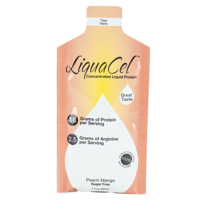 LiquaCel™ Peach Mango Oral Protein Supplement, 1 oz. Packet