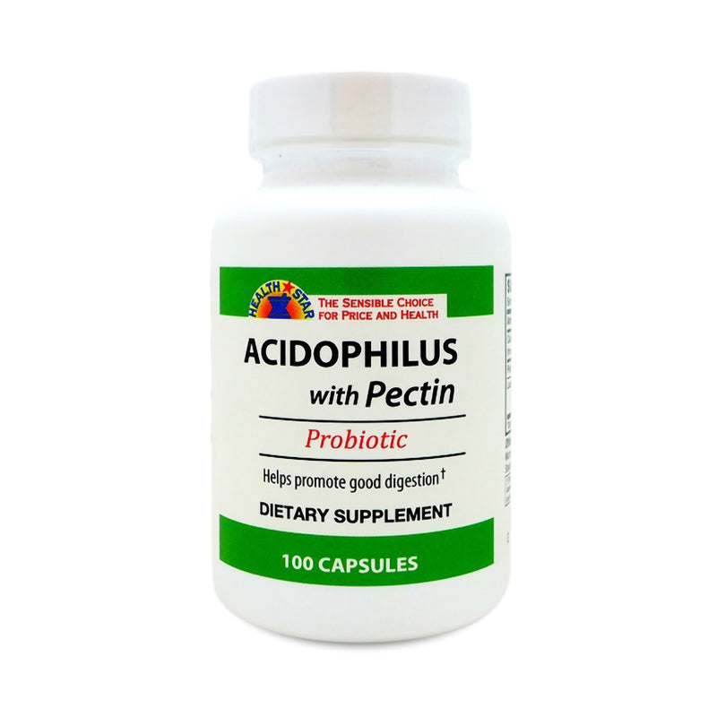 Health*Star® Calcium / Pectin / Lactobacillus Acidophilus Probiotic Dietary Supplement