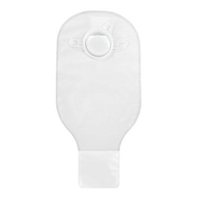 Securi-T™ Two-Piece Drainable Transparent Ostomy Pouch, 12 Inch Length, 1¾ Inch Flange