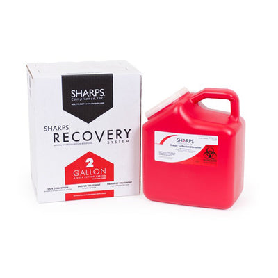 The Sharps Disposal By Mail System® PRO-TEC® Mailback Sharps Collector