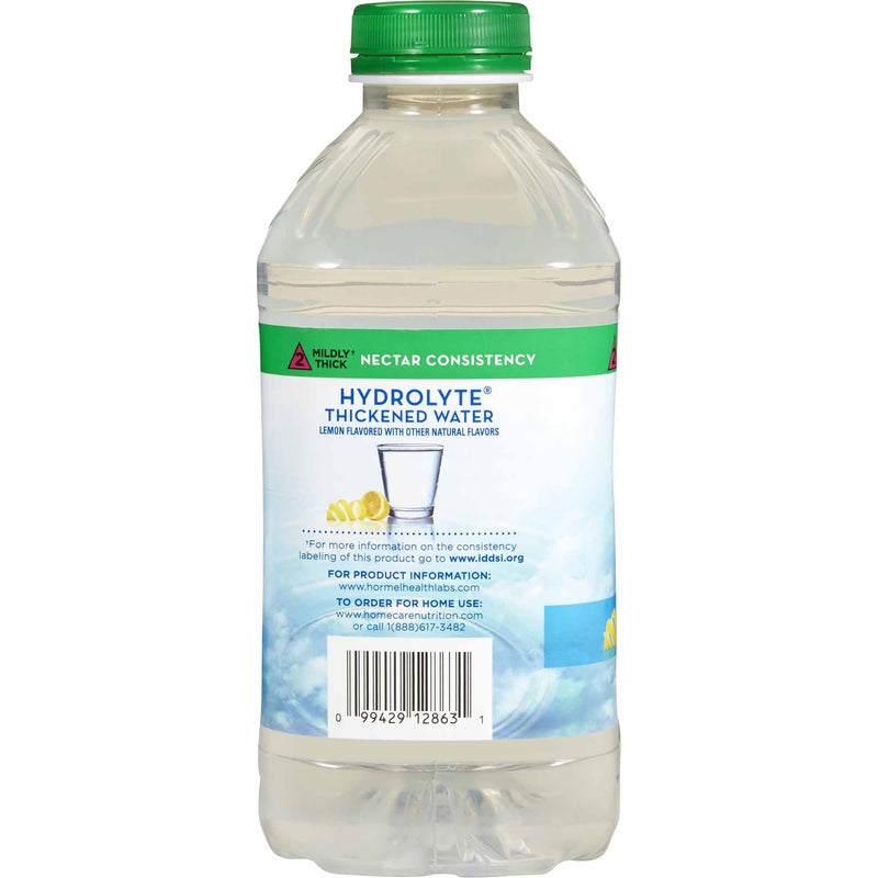 Thick & Easy® Hydrolyte® Nectar Consistency Lemon Thickened Water, 46 oz. Bottle