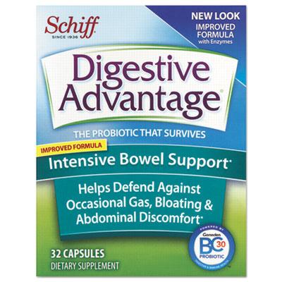 Digestive Advantage Probiotic Intensive Bowel Support Capsule, 96 Count, 36/Carton (00117DA)