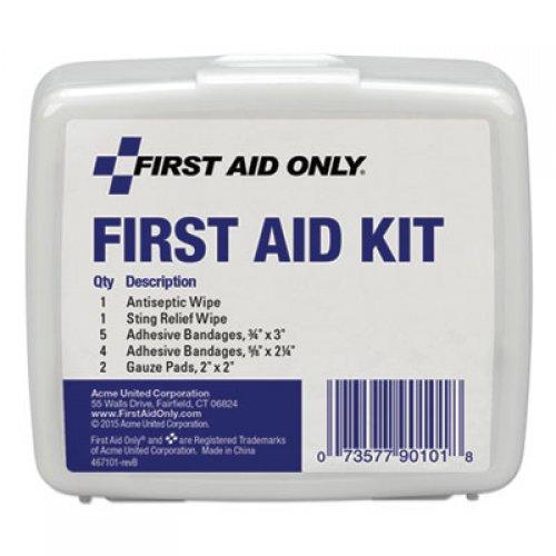 PhysiciansCare First Aid On the Go Kit, Mini, 13 Pieces/Kit (90101)