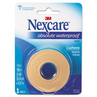 Nexcare Absolute Waterproof First Aid Tape, Foam, 1" x 180" (731)