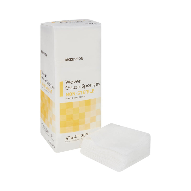 McKesson NonSterile Gauze Sponge, 4 x 4 Inch