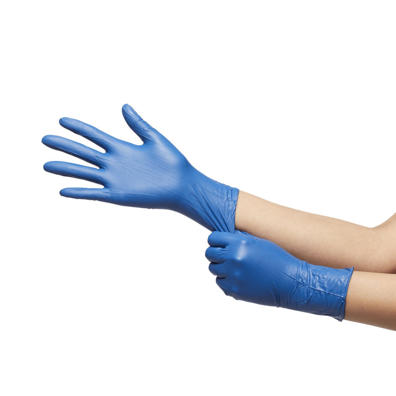 McKesson Confiderm® 6.8C Nitrile Exam Glove, Small, Blue