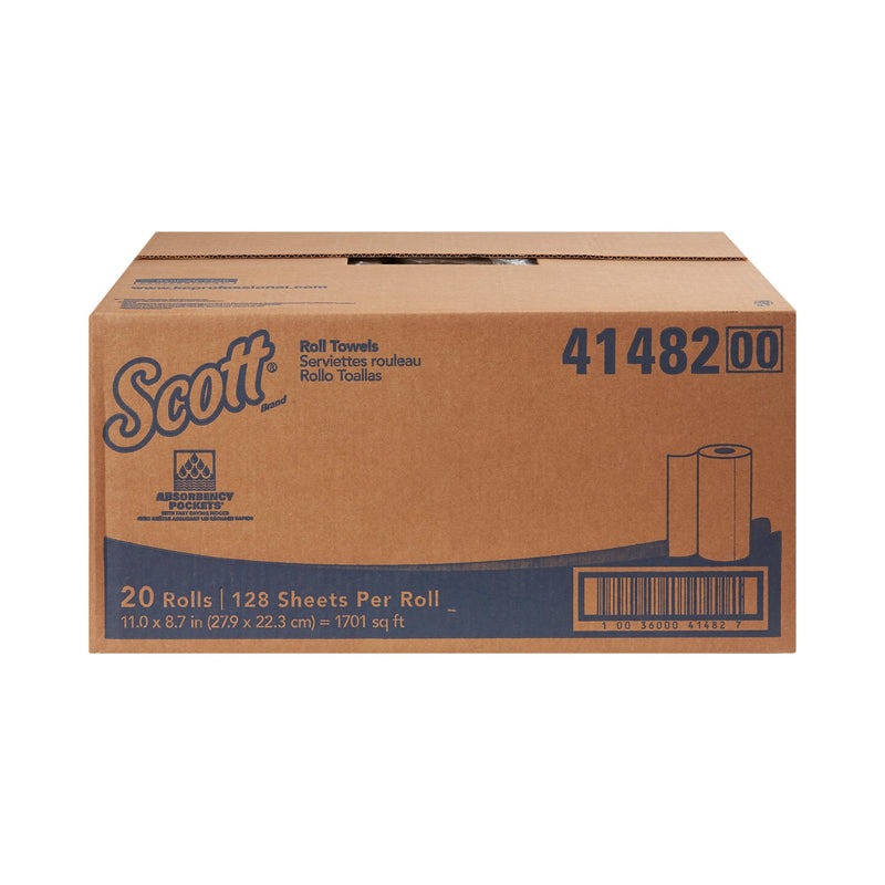 Scott® Kitchen Paper Towel, 128 perforated sheets per roll