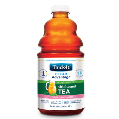 Thick-It® Clear Advantage® Nectar Consistency Tea Thickened Beverage, 64-ounce Container