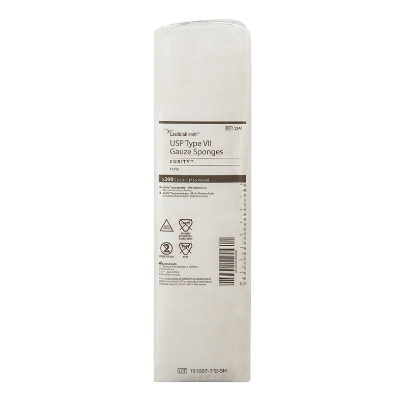 Curity™ NonSterile USP Type VII Gauze Sponge, 3 x 3 Inch