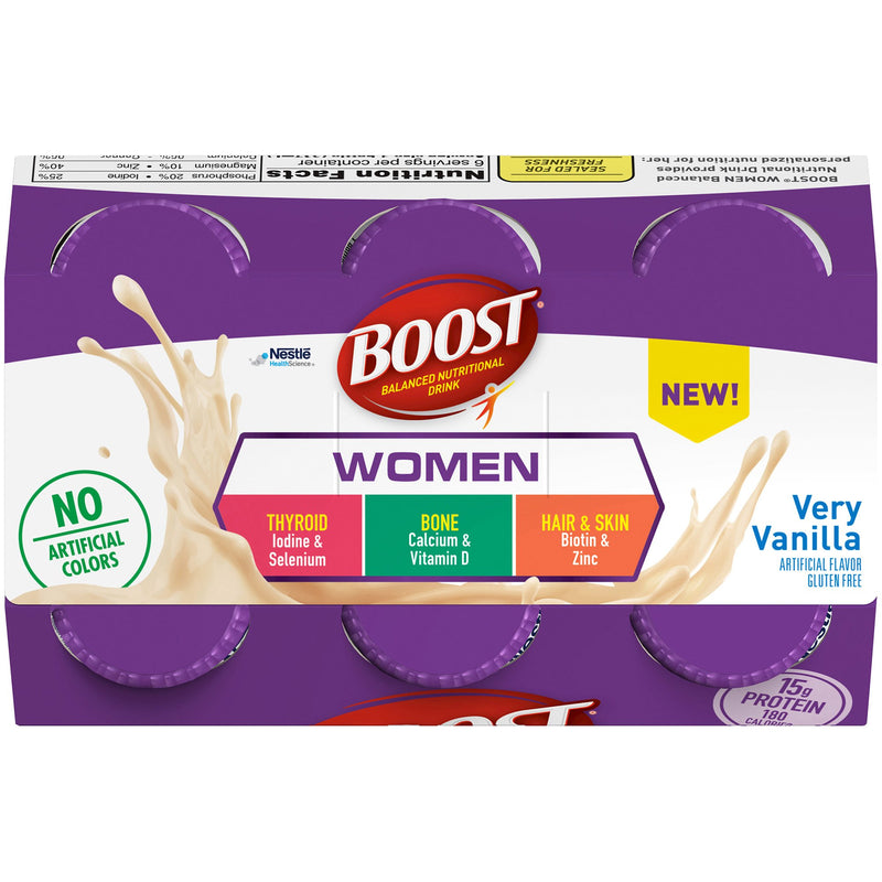 Boost® Women Vanilla Oral Supplement, 8 oz. Bottle