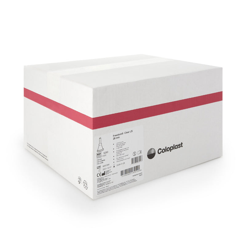Coloplast Freedom Clear® LS Male External Catheter, Medium