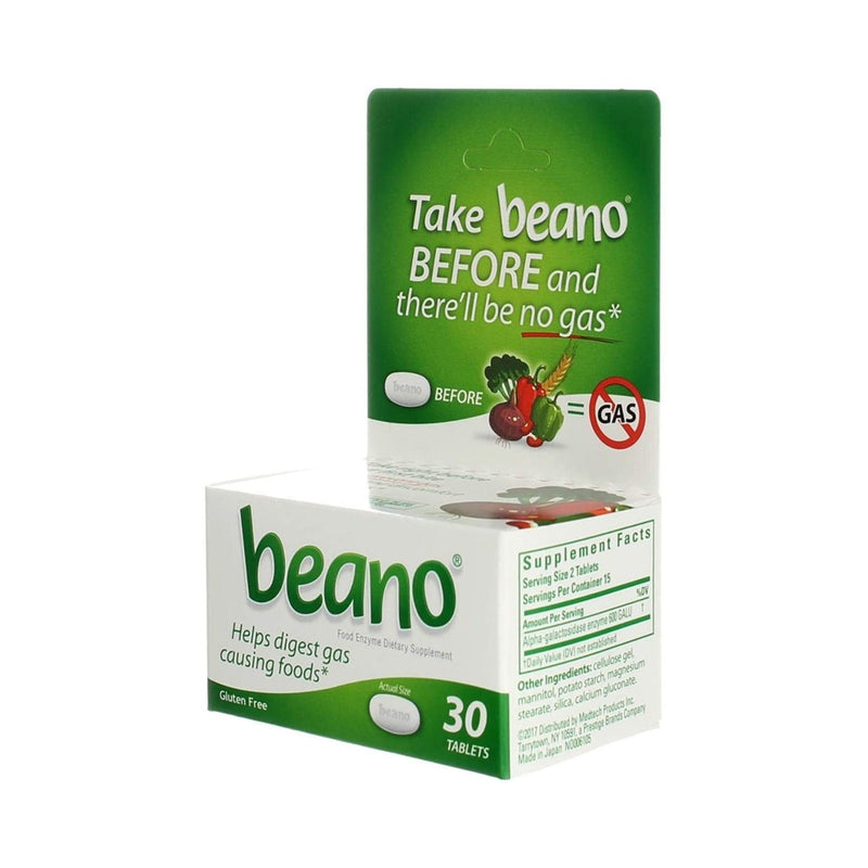 Beano® Alpha-Galactosidase Enzyme Gas Relief