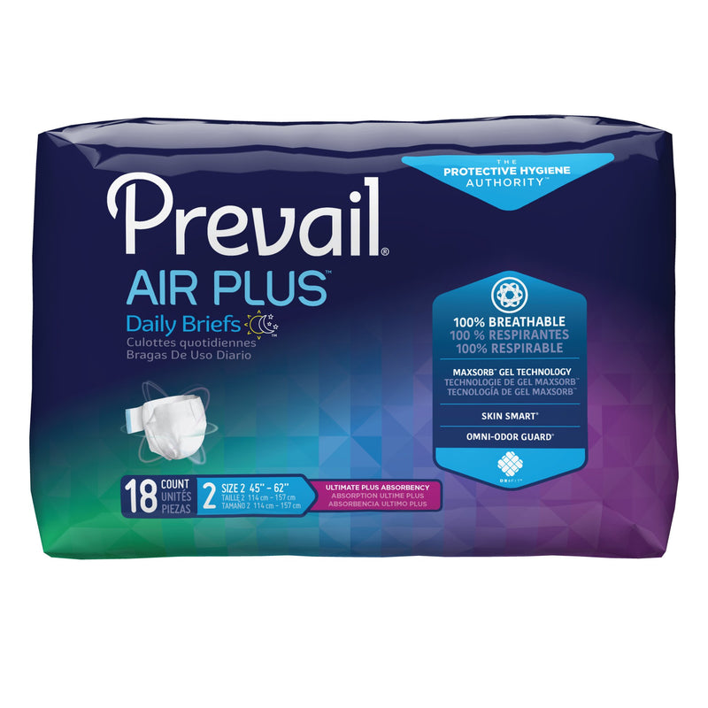 Prevail® Air Plus™ Daily Briefs, Size 2