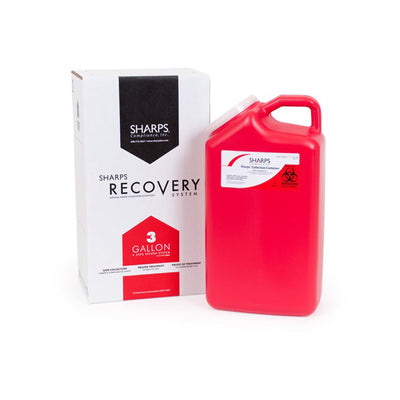Sharps Recovery System™ Mailback Sharps Container, 17 x 6 x 9 Inch