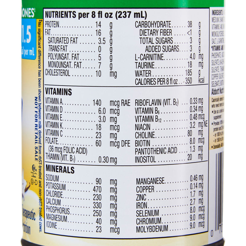 PediaSure® 1.5 Cal Vanilla Pediatric Oral Supplement / Tube Feeding Formula, 8 oz. Can