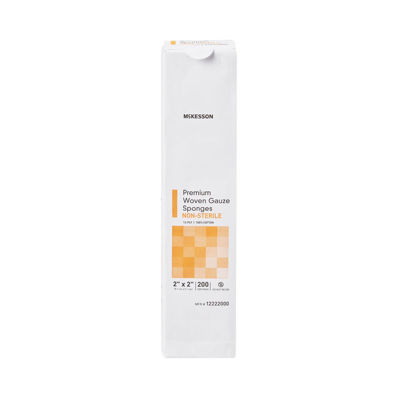 McKesson NonSterile Gauze Sponge, 2 x 2 Inch
