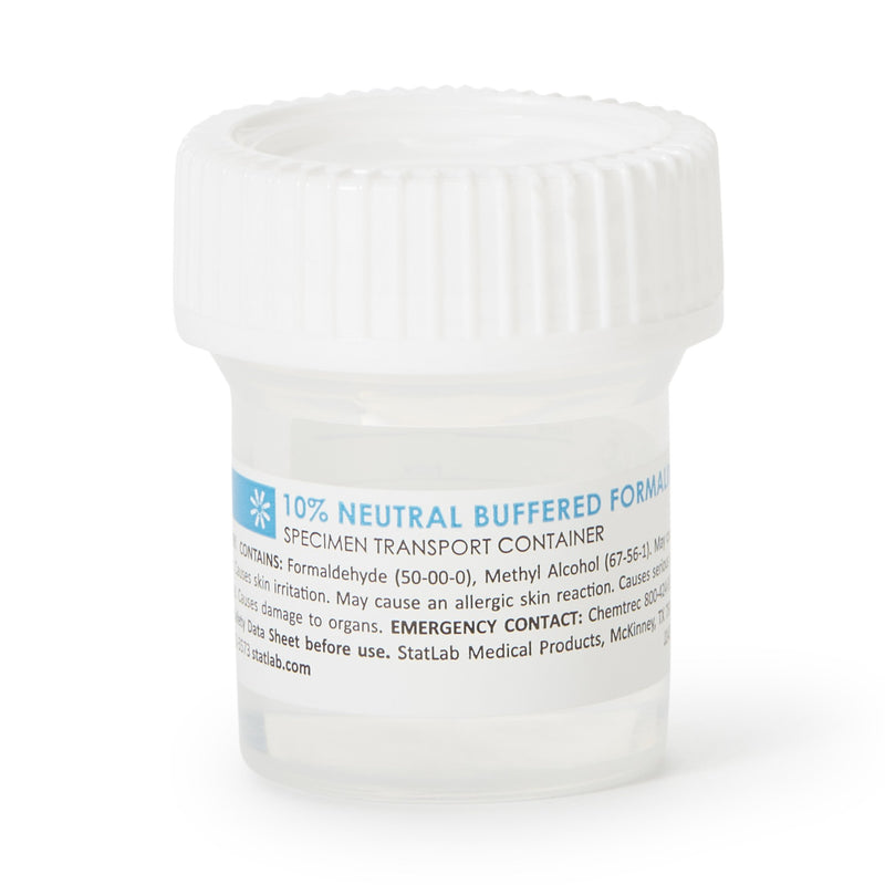 StatClick™ Prefilled Formalin Container, 10 mL Fill in 20 mL