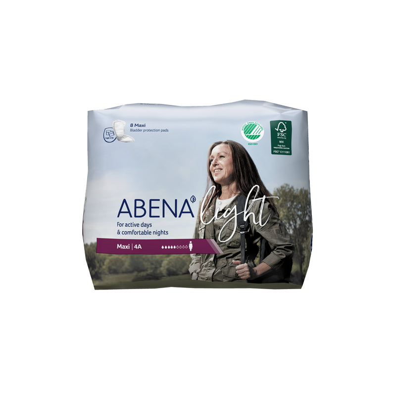 Abena™ Light Maxi Bladder Control Pad, 16½-Inch Length