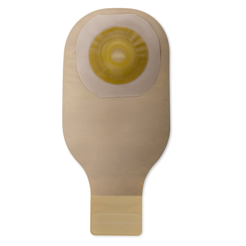 Premier™ One-Piece Drainable Beige Colostomy Pouch, 12 Inch Length, 3/4 Inch Stoma