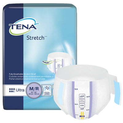 Tena® Stretch™ Ultra Incontinence Brief, Medium