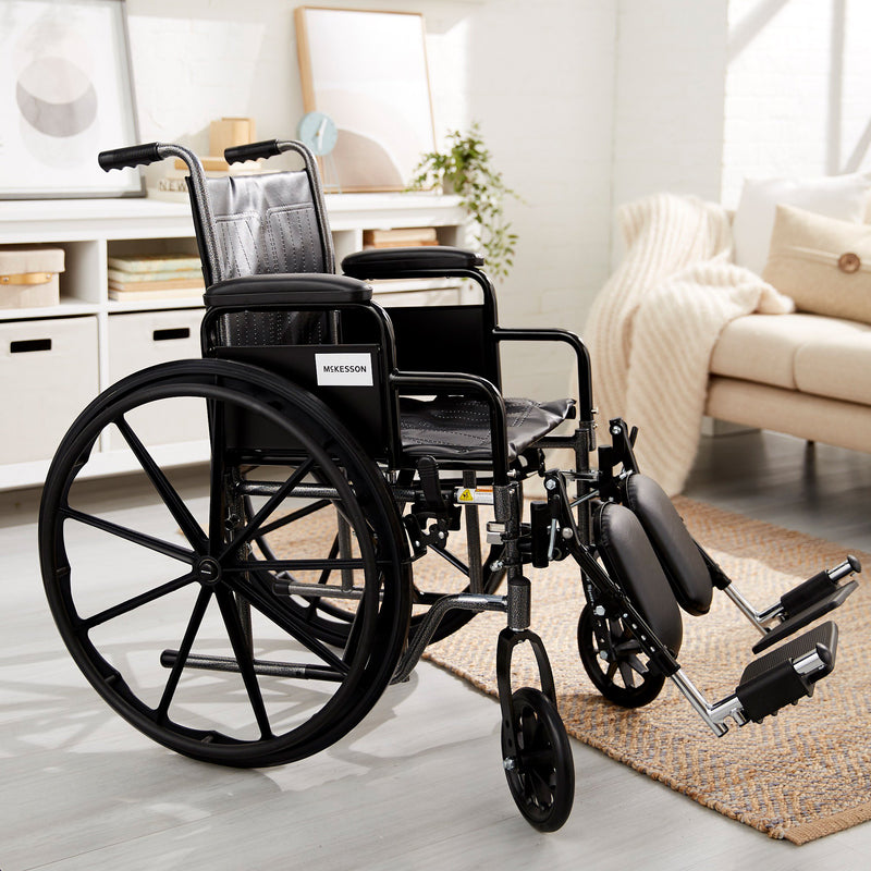 McKesson Wheelchair, 16 Inch Seat Width