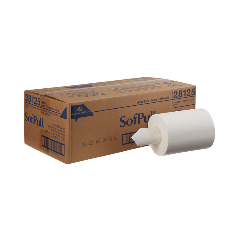 SofPull® White Paper Towel, 4795 Feet, 8 Rolls per Case