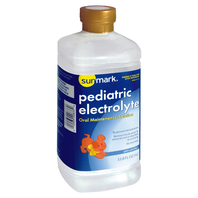 sunmark® Pediatric Oral Electrolyte Solution, 33.8 oz. Bottle