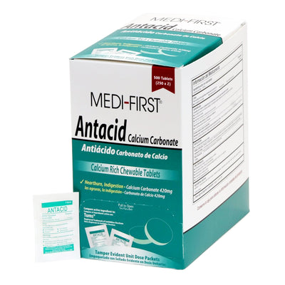 Medi-First® Calcium Carbonate Antacid