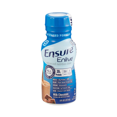 Ensure® Enlive® Advanced Nutrition Shake Chocolate Oral Supplement, 8 oz. Bottle
