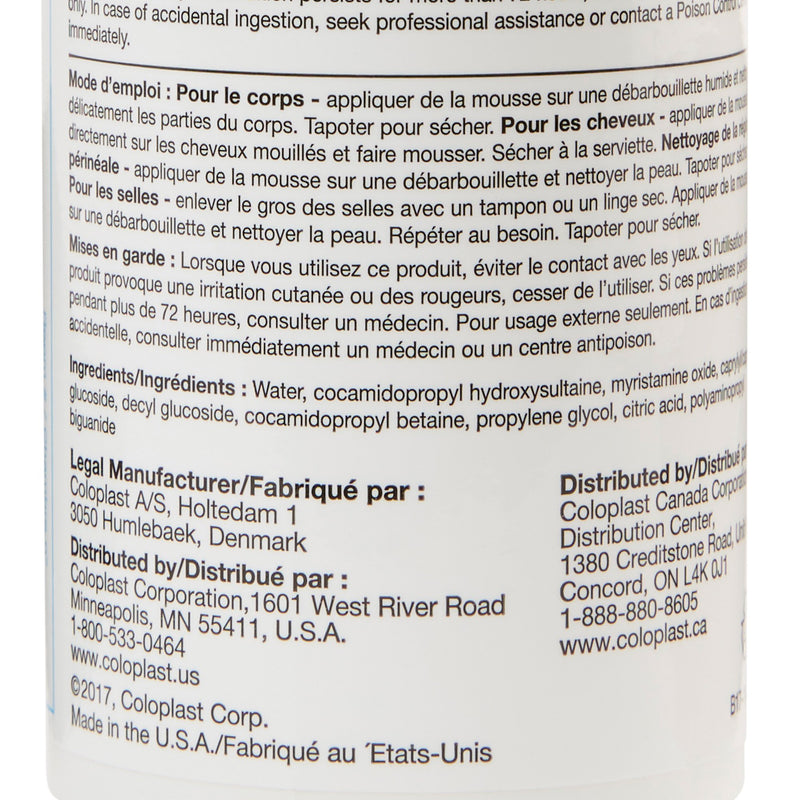 Bedside-Care Rinse-Free Shampoo and Body Wash, 8.1 oz Pump Bottle, Unscented