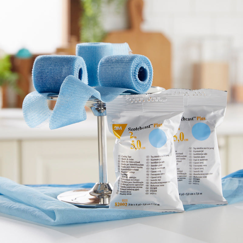 3M™ Scotchcast™ Plus Light Blue Cast Tape, 2 Inch x 4 Yard