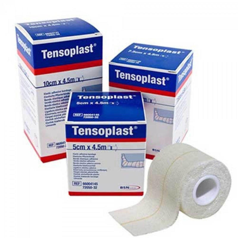 Tensoplast® No Closure Elastic Adhesive Bandage, 4 Inch x 5 Yard