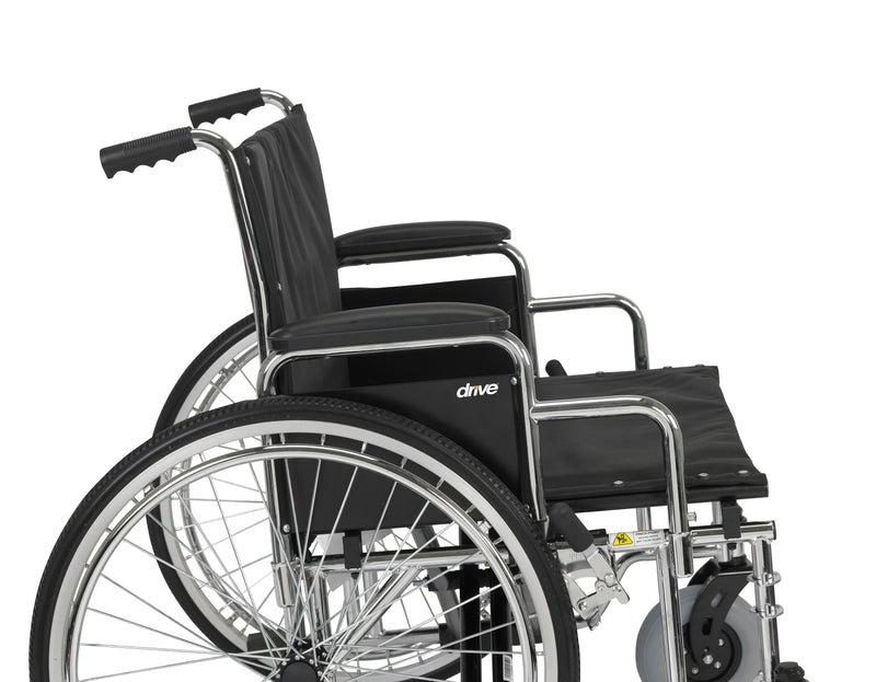 drive™ Sentra HD Extra-Extra Wide Bariatric Wheelchair, 28-inch Seat Width