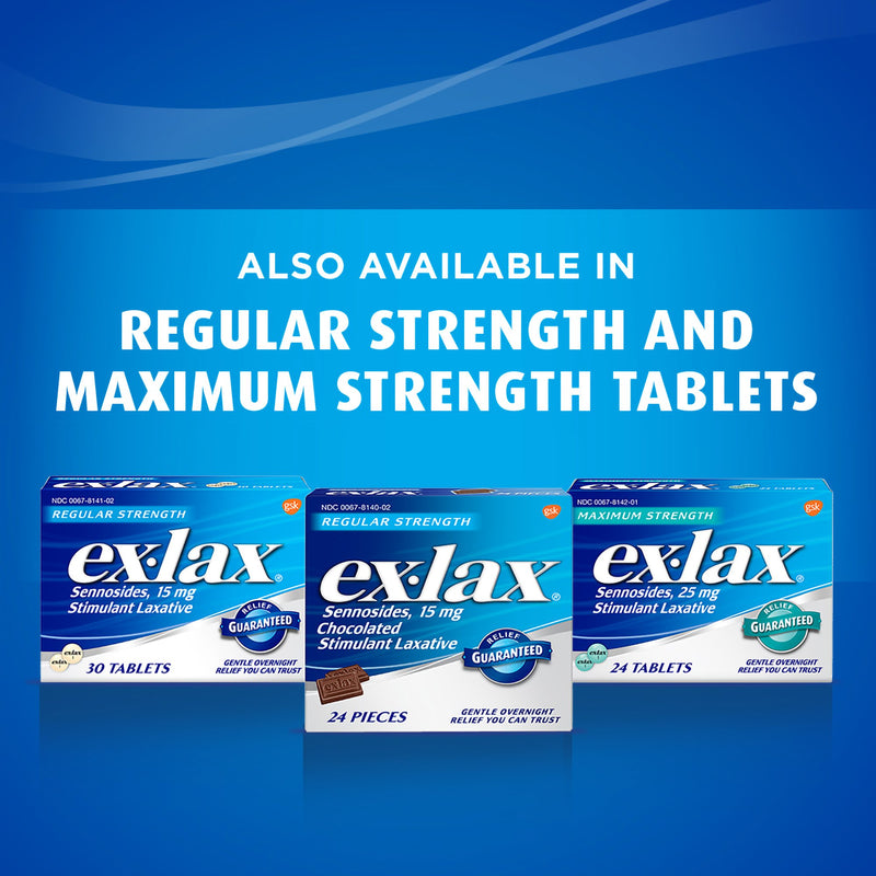 Ex-lax® Sennosides Chocolate Laxative