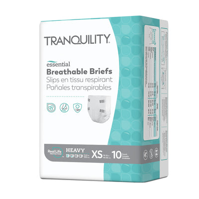 Tranquility® Essential Heavy Incontinence Brief, Extra Small