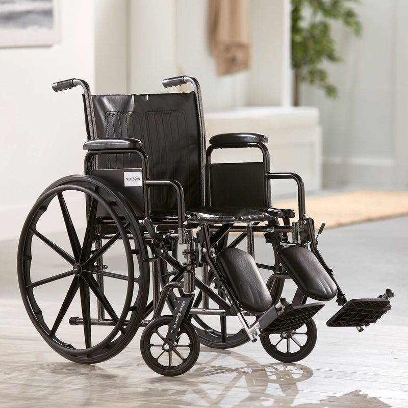 McKesson Wheelchair, 20 Inch Seat Width