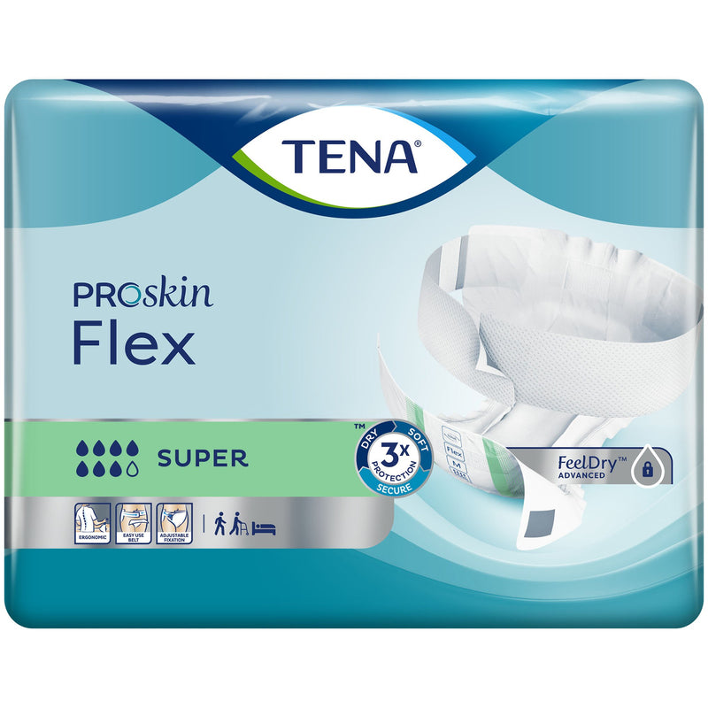 Tena® Flex™ Super Incontinence Belted Undergarment, Size 8