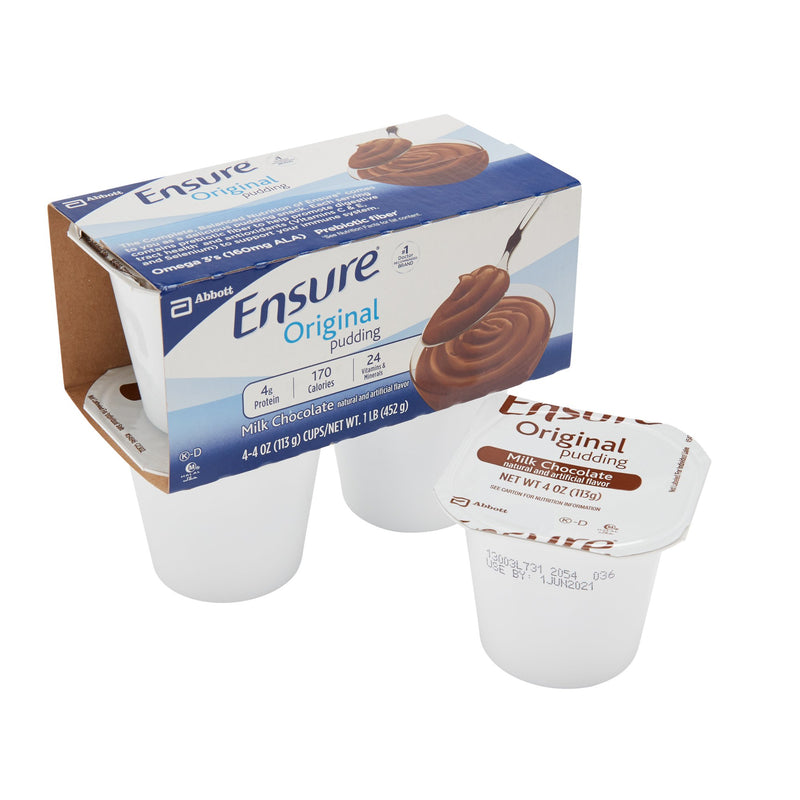 Ensure® Original Chocolate Pudding, 4 oz. Container Cup