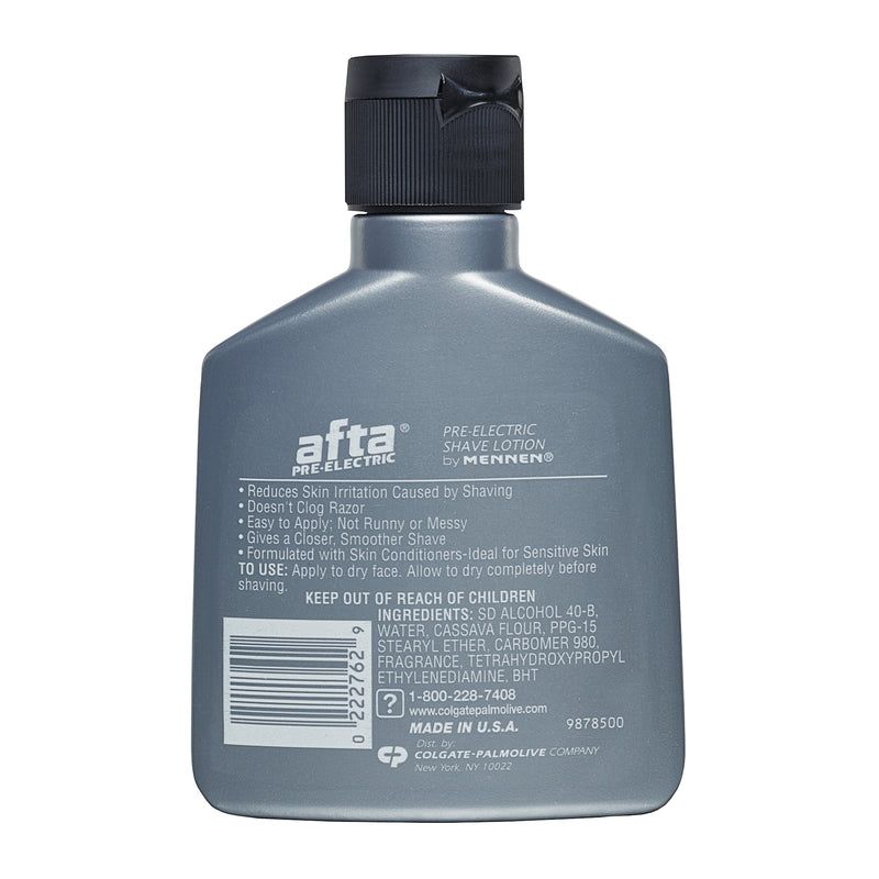 Afta® Pre-Electric Shave Lotion, Original Scent, 3 oz. Bottle