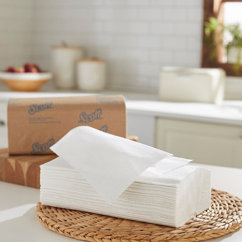 Scott Paper Towel, Single-Fold, 9.3" x 10.5"